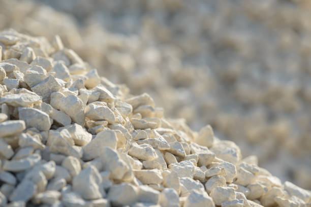 Limestone bulk material handling