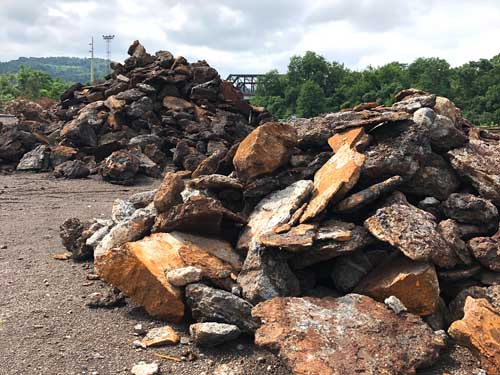 Steel byproducts raw materials